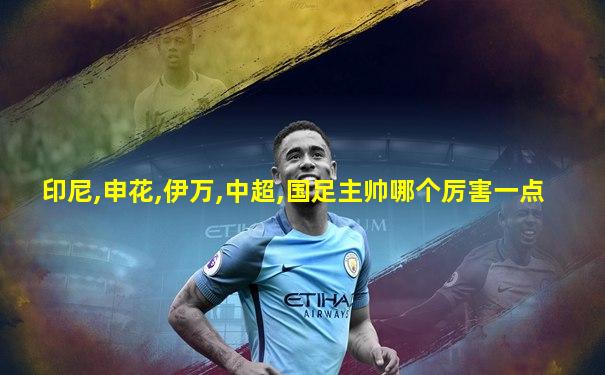 印尼,申花,伊万,中超,国足主帅哪个厉害一点