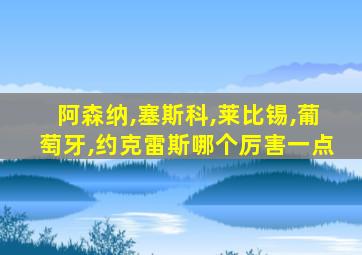 阿森纳,塞斯科,莱比锡,葡萄牙,约克雷斯哪个厉害一点